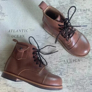 Mikoleon Heirloom Classic Leather Boots Artisan Handmade Size 27 / 10-10.5